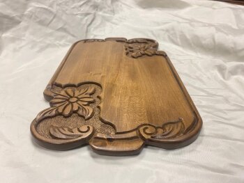 El Yapımı Ahşap Sunum Tepsisi - 3