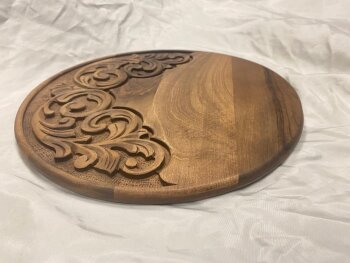 Ahşap Oymalı Tepsi - 3